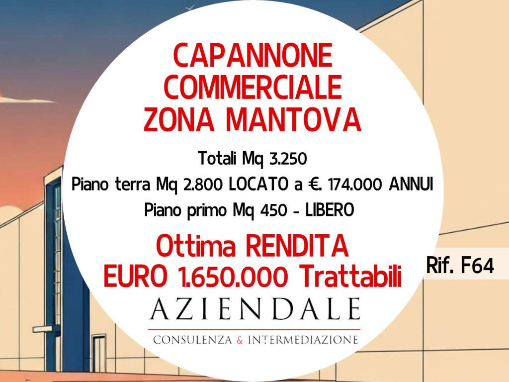 capannone in vendita a Mantova in zona Valletta Paiolo