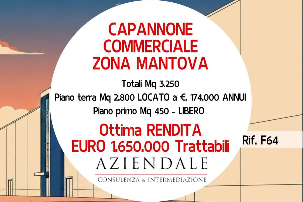 capannone in vendita a Mantova in zona Valletta Paiolo