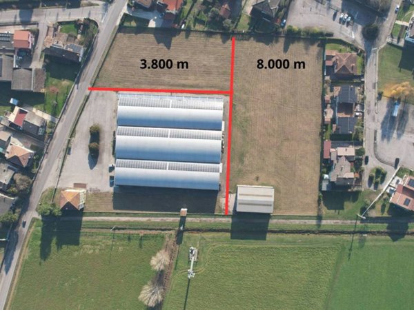 terreno edificabile in vendita a Mantova in zona Tè Brunetti