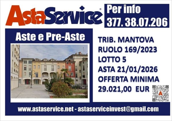 appartamento in vendita a Mantova in zona Tè Brunetti