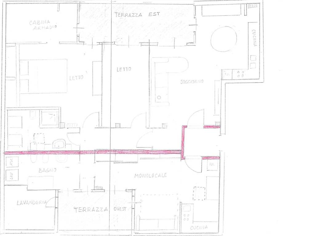 appartamento in vendita a Mantova in zona Virgiliana