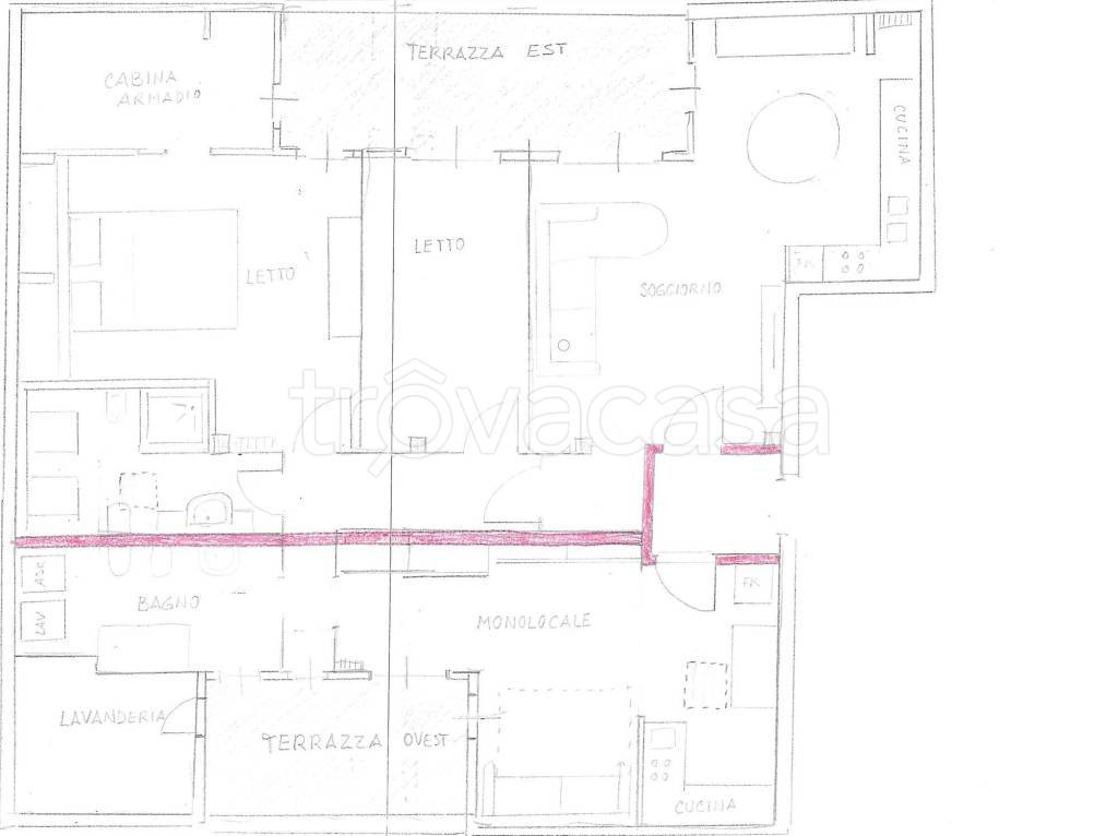 appartamento in vendita a Mantova in zona Virgiliana