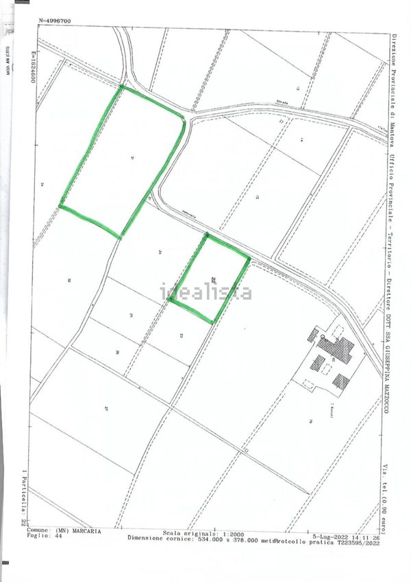 terreno agricolo in vendita a Marcaria in zona San Michele in Bosco