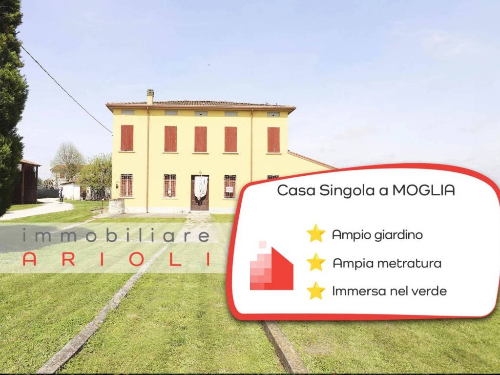 casa indipendente in vendita a Moglia