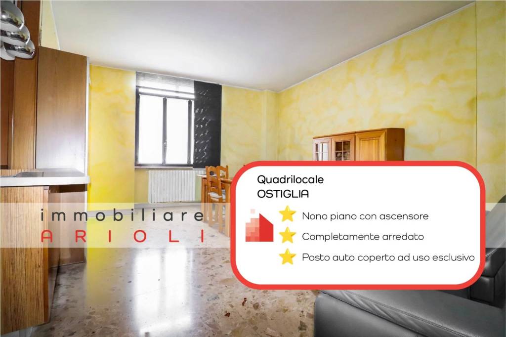 appartamento in vendita ad Ostiglia