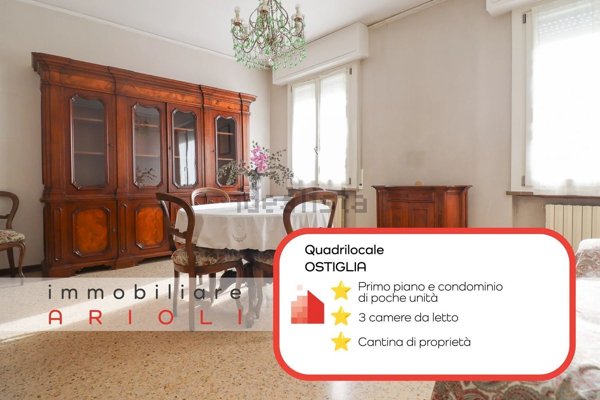 appartamento in vendita ad Ostiglia