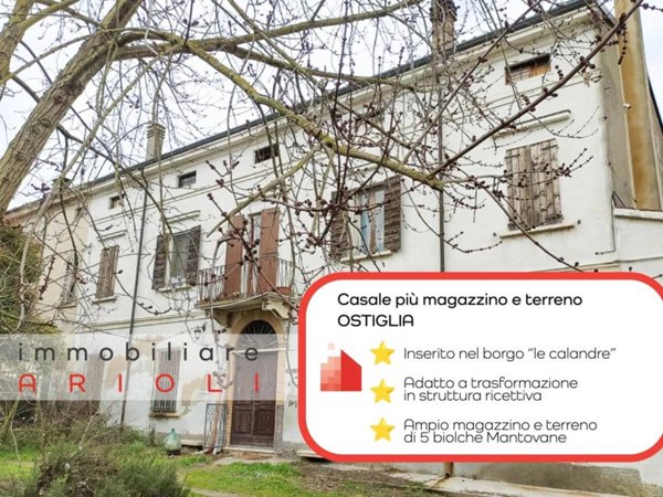 casa indipendente in vendita ad Ostiglia in zona Calandre