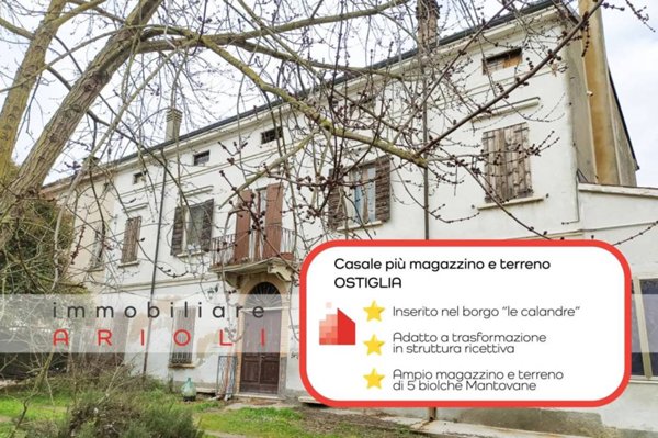 casa indipendente in vendita ad Ostiglia in zona Calandre