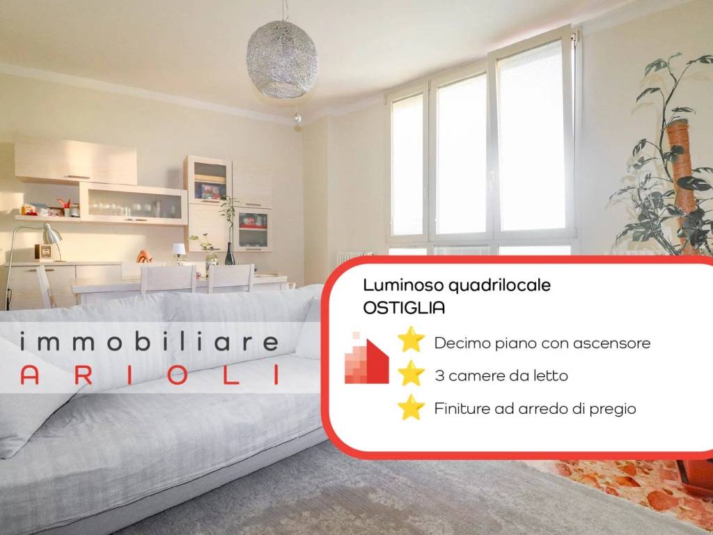 appartamento in vendita ad Ostiglia