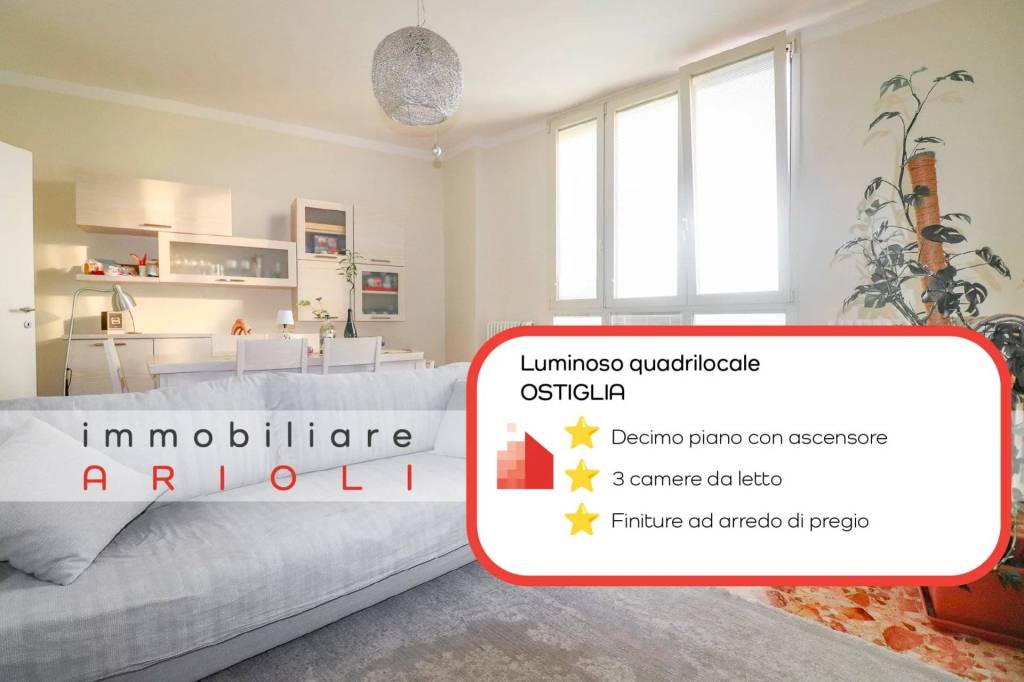 appartamento in vendita ad Ostiglia