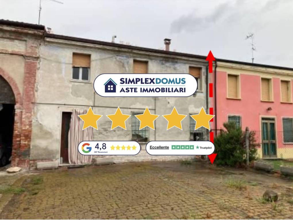 casa indipendente in vendita ad Ostiglia in zona Correggioli