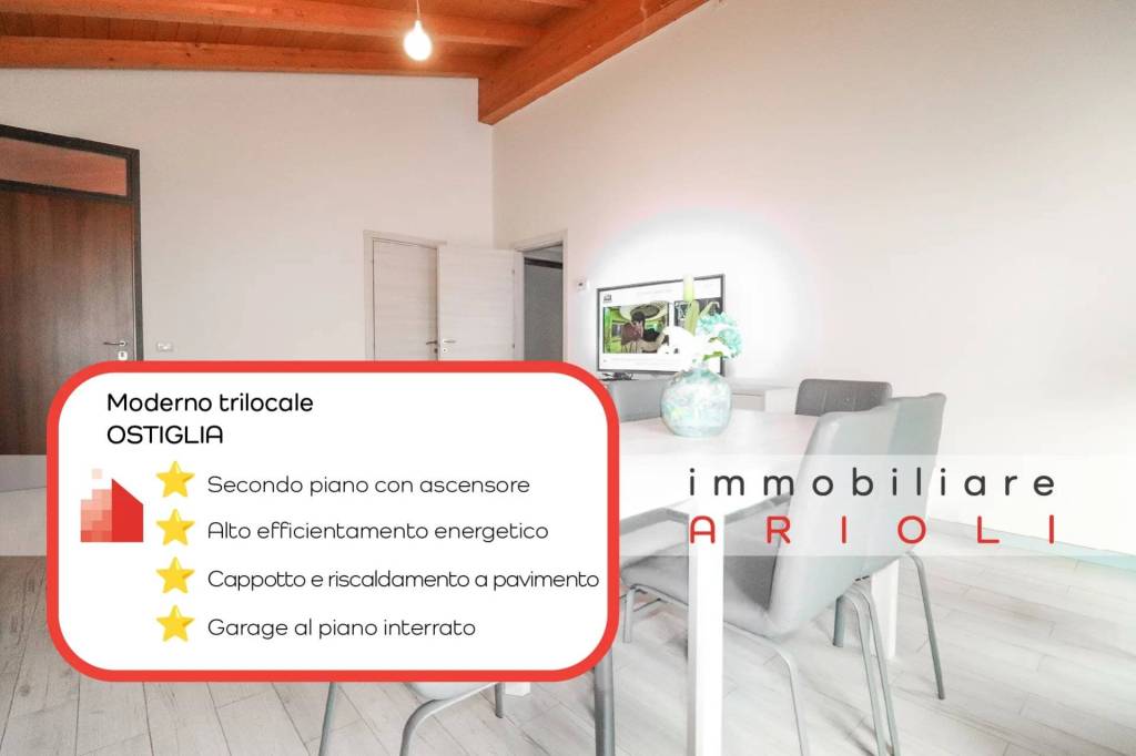 appartamento in vendita ad Ostiglia