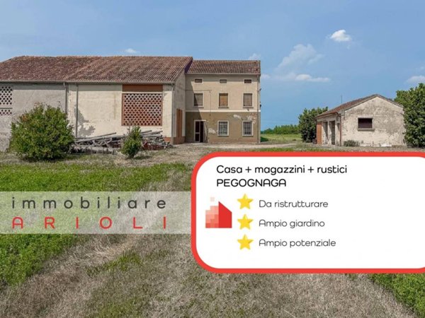 casa indipendente in vendita a Pegognaga in zona Galvagnina