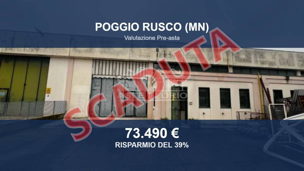 locale commerciale in vendita a Poggio Rusco in zona Agnolo
