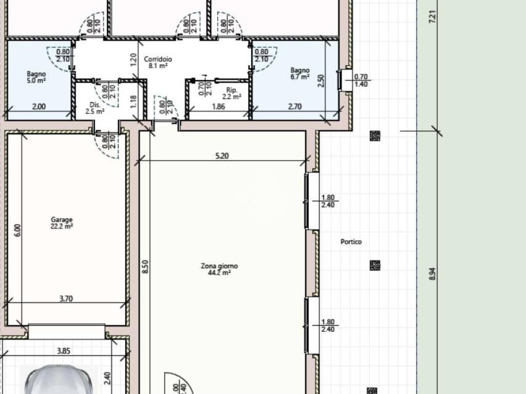 casa indipendente in vendita a Porto Mantovano in zona Sant'Antonio
