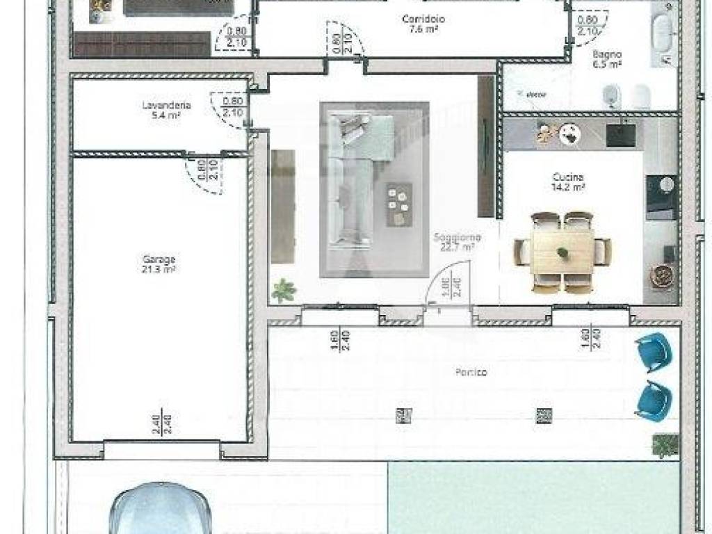 casa indipendente in vendita a Porto Mantovano in zona Sant'Antonio