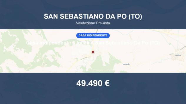 casa indipendente in vendita a San Sebastiano da Po in zona Villa