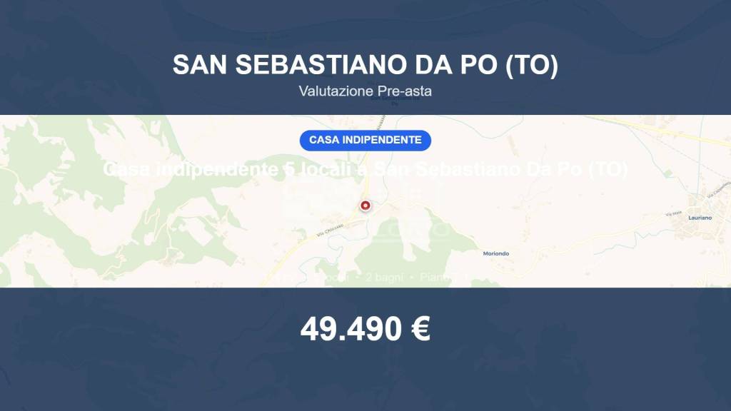 casa indipendente in vendita a San Sebastiano da Po in zona Villa