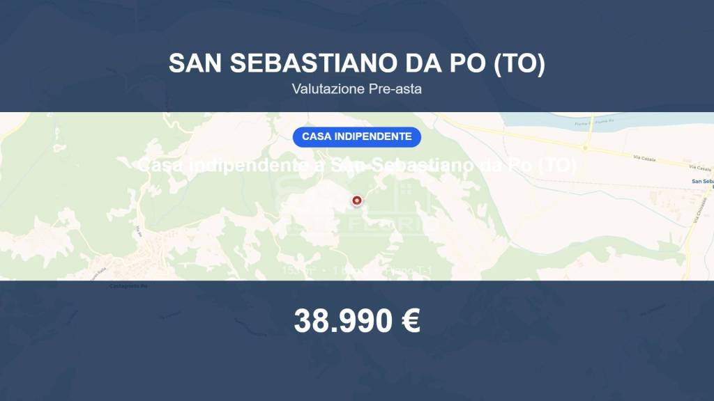 casa indipendente in vendita a San Sebastiano da Po in zona Villa