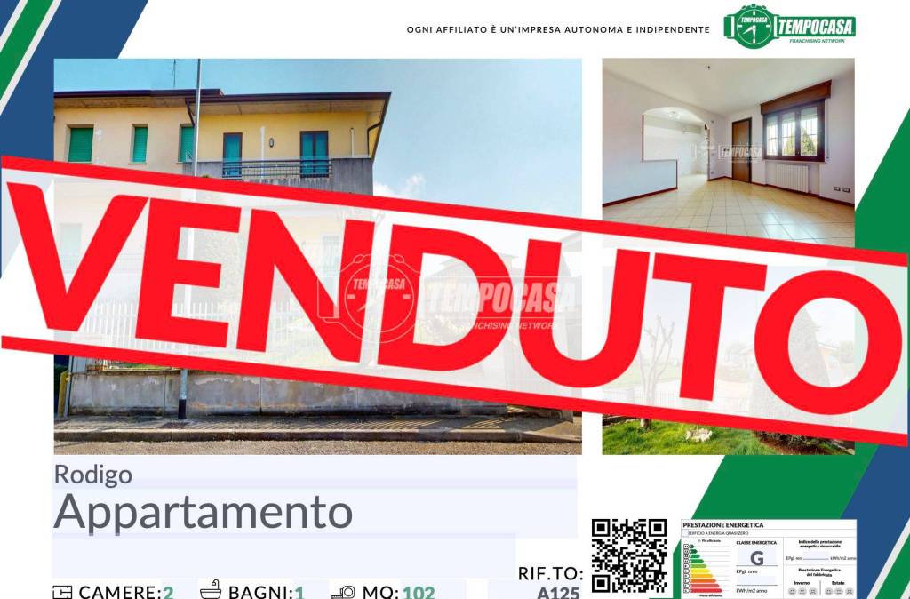 appartamento in vendita a Rodigo in zona Rivalta sul Mincio