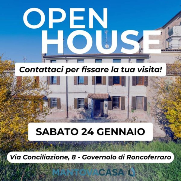casa indipendente in vendita a Roncoferraro in zona Governolo