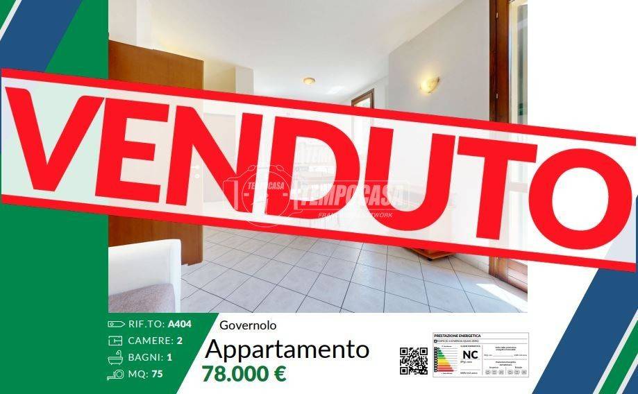 appartamento in vendita a Roncoferraro in zona Governolo