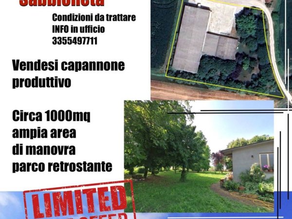 locale commerciale in vendita a Sabbioneta