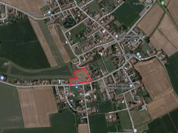 terreno agricolo in vendita a Sabbioneta in zona Ponteterra