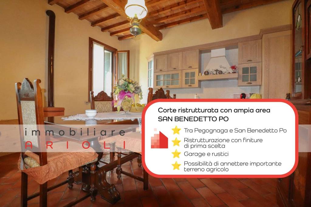 casa indipendente in vendita a San Benedetto Po