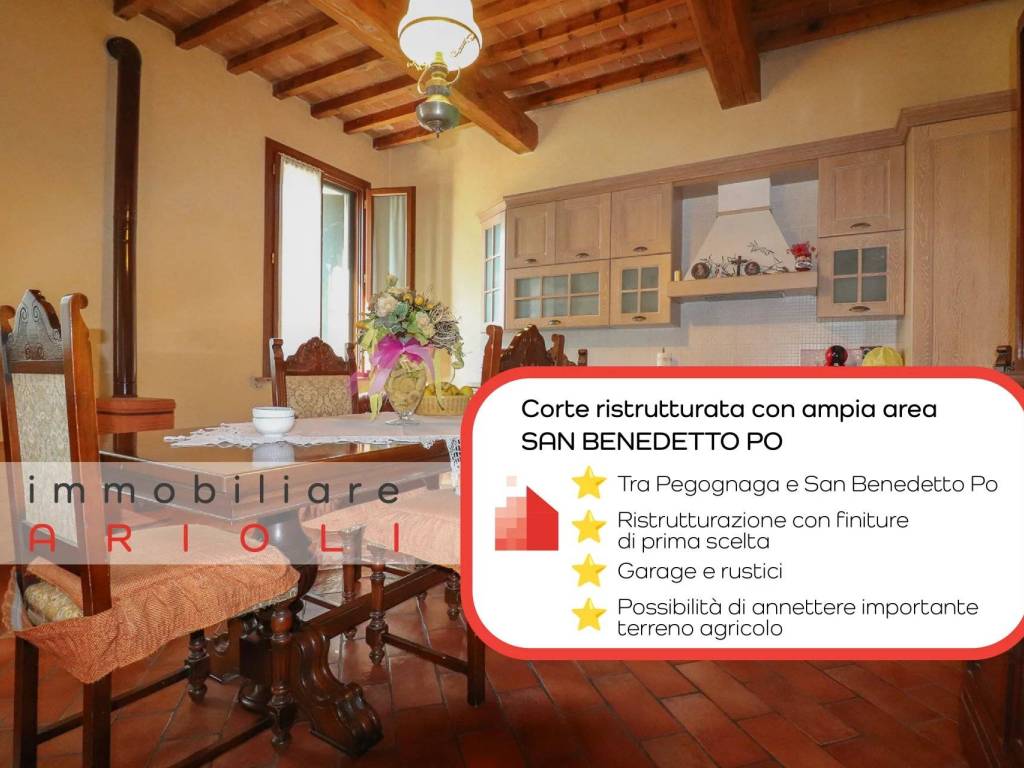 casa indipendente in vendita a San Benedetto Po