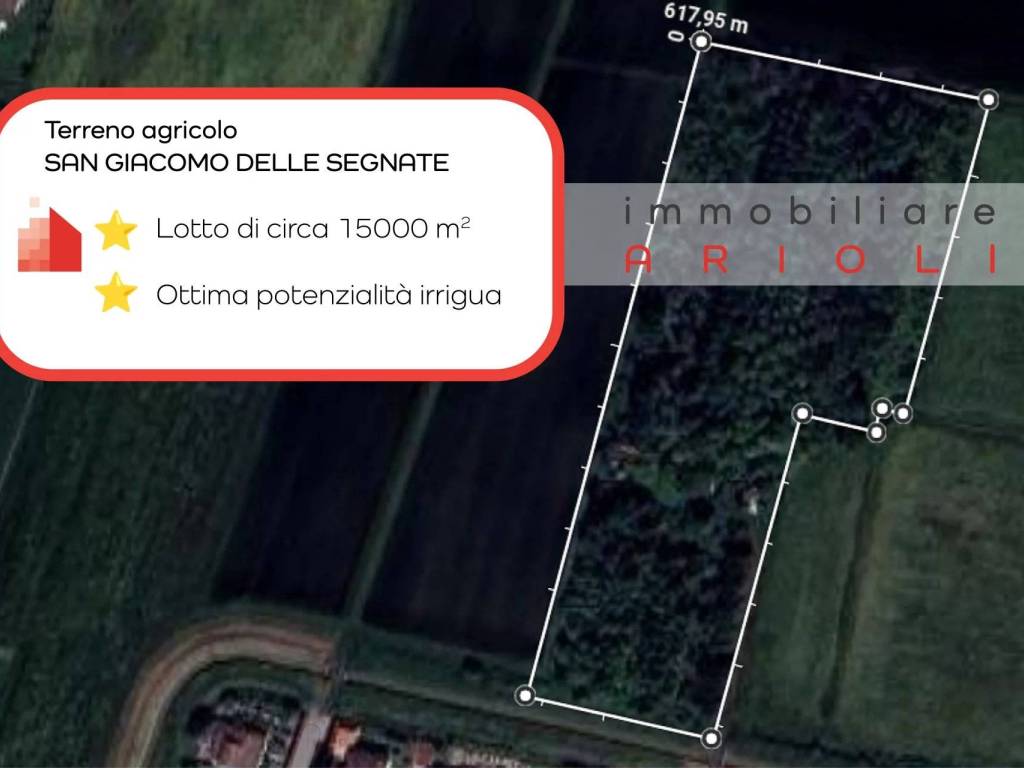 terreno agricolo in vendita a San Giacomo delle Segnate