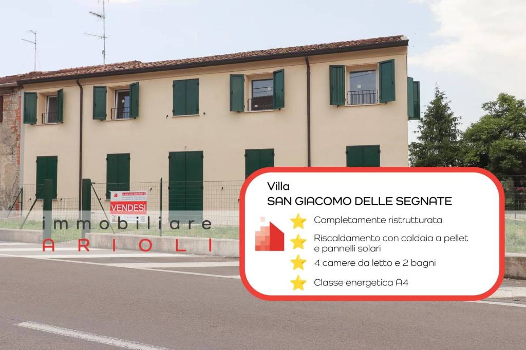casa indipendente in vendita a San Giacomo delle Segnate