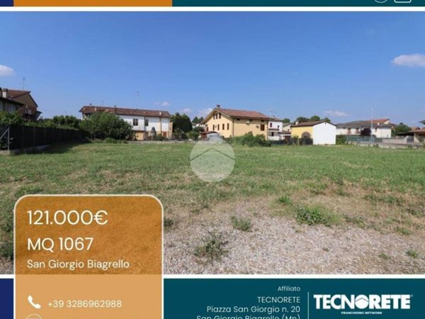 terreno edificabile in vendita a San Giorgio Bigarello in zona Tripoli