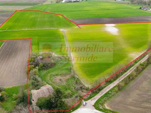 terreno agricolo in vendita a Sermide e Felonica in zona Santa Croce