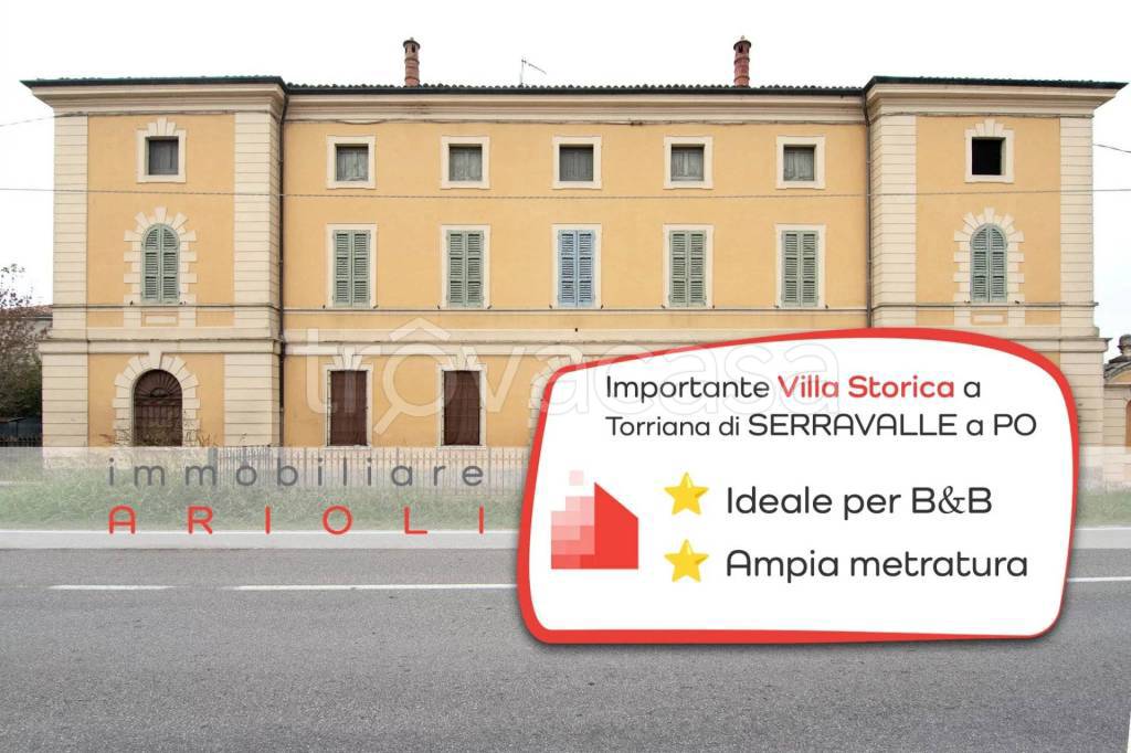 casa indipendente in vendita a Serravalle a Po in zona Torriana