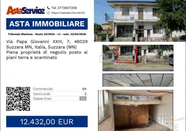 negozio in vendita a Suzzara