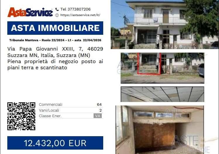 negozio in vendita a Suzzara