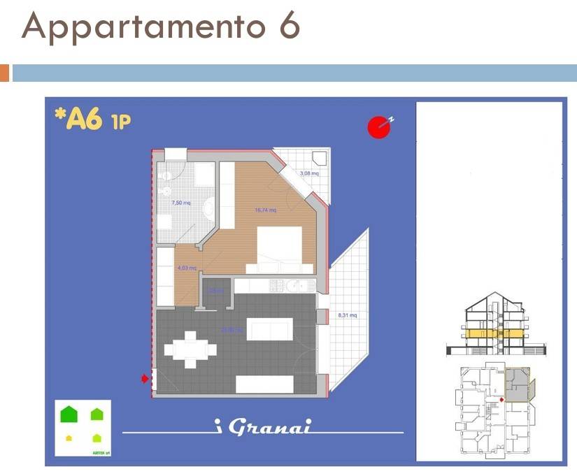 appartamento in vendita a Viadana