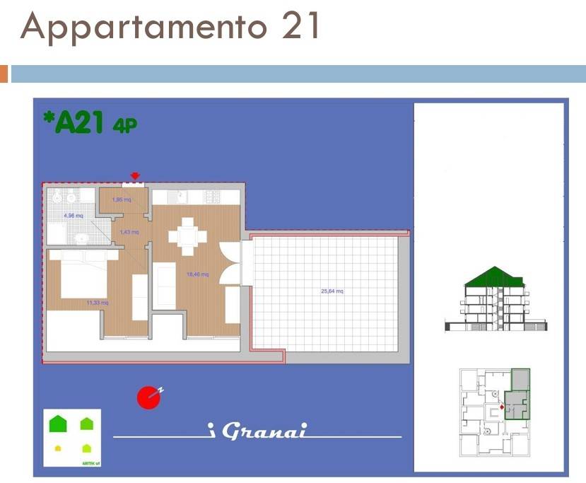 appartamento in vendita a Viadana