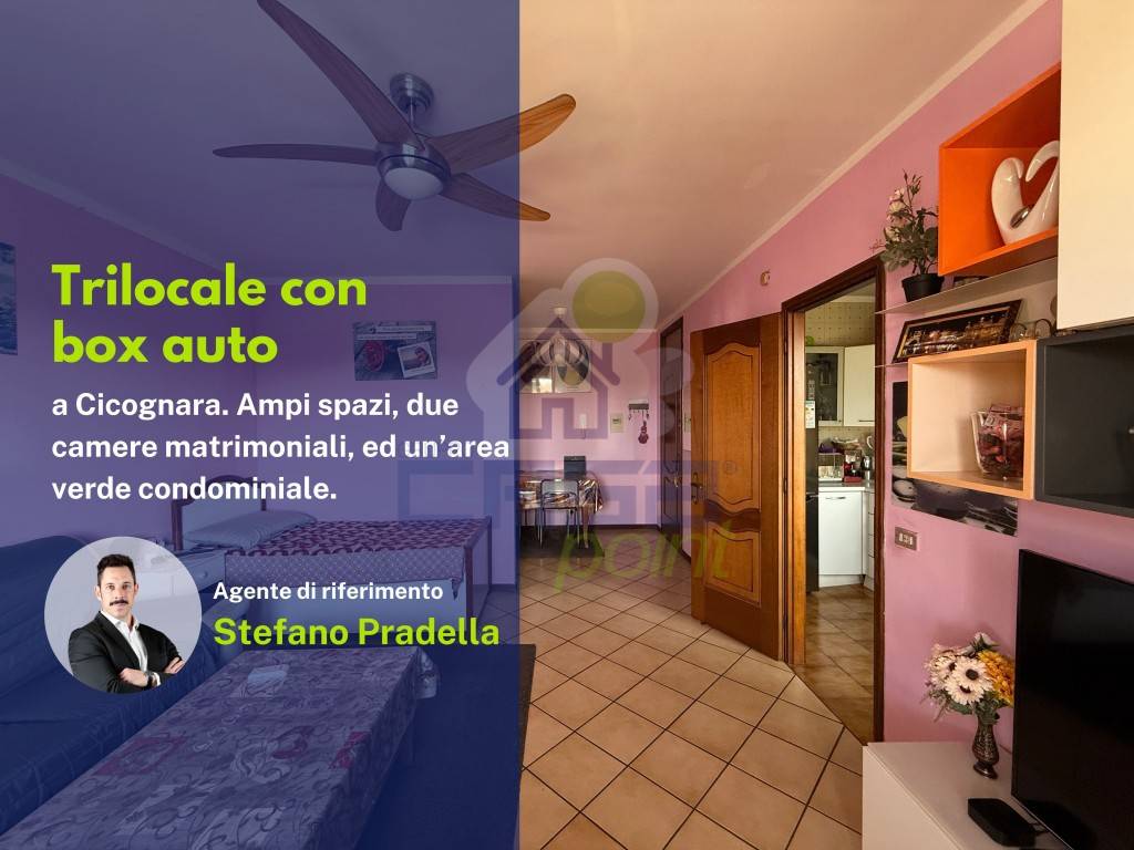 appartamento in vendita a Viadana in zona Cicognara