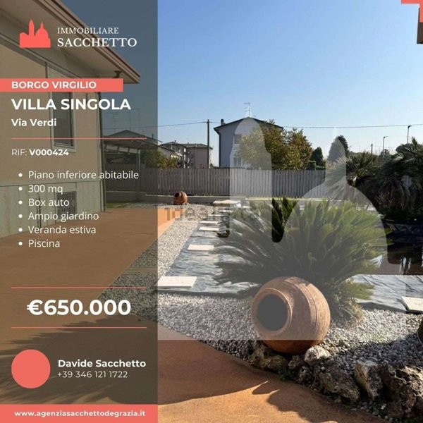 casa indipendente in vendita a Borgo Virgilio in zona Virgilio