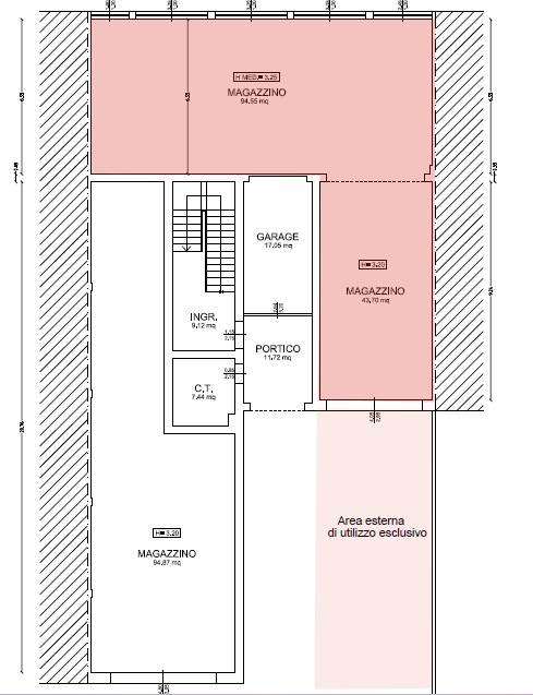 ufficio in vendita a Borgo Virgilio in zona Virgilio
