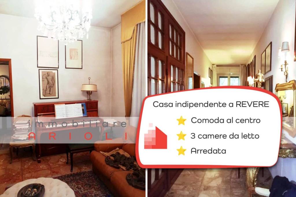 casa indipendente in vendita a Borgo Mantovano in zona Revere