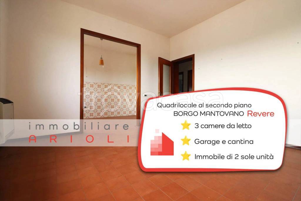appartamento in vendita a Borgo Mantovano in zona Revere