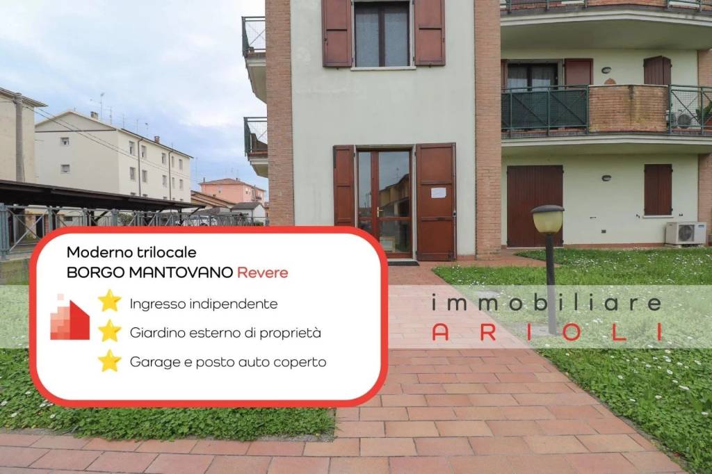 appartamento in vendita a Borgo Mantovano in zona Revere