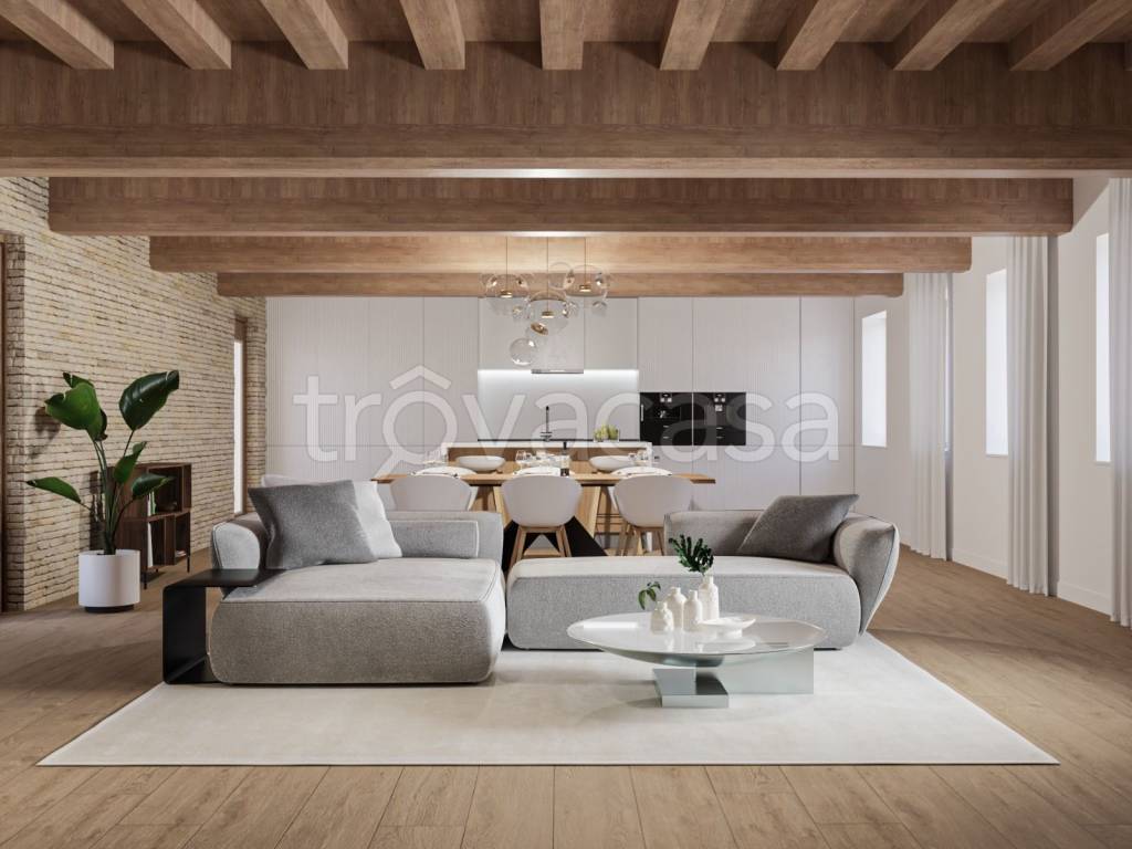 appartamento in vendita a Borgo Mantovano in zona Revere