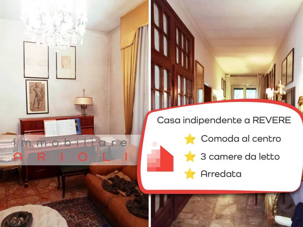 casa indipendente in vendita a Borgo Mantovano in zona Revere