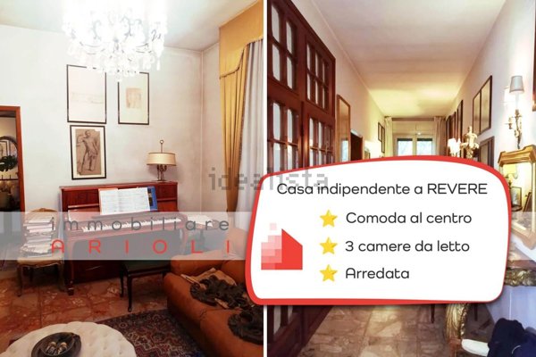 casa indipendente in vendita a Borgo Mantovano in zona Revere