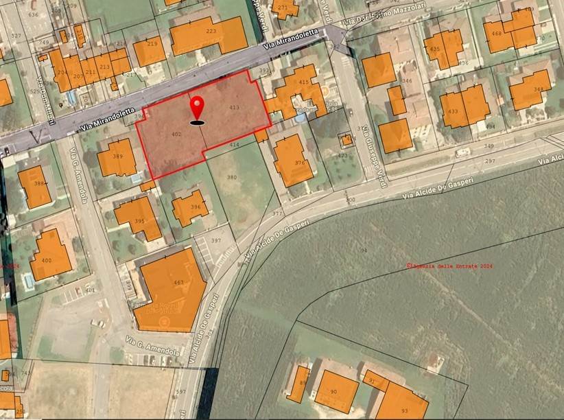 terreno edificabile in vendita a Borgo Mantovano in zona Pieve di Coriano