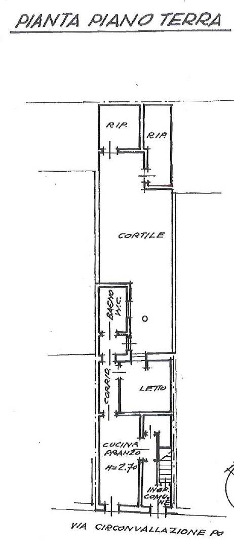 appartamento in vendita a Borgo Mantovano in zona Revere